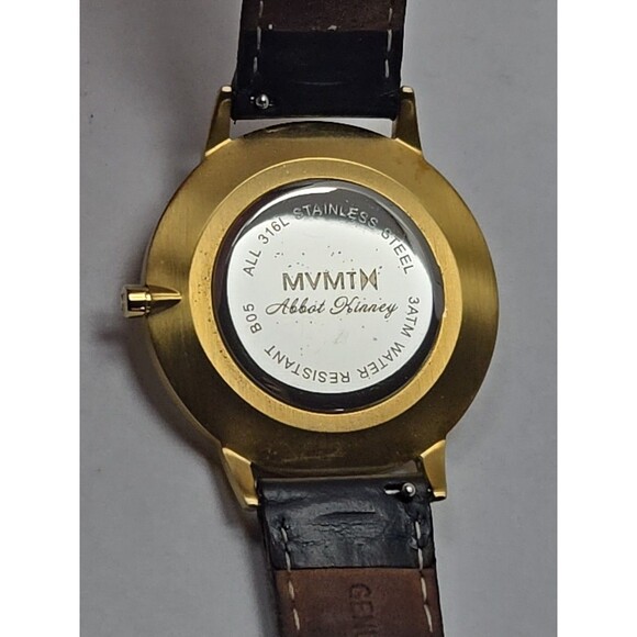 MVMT Boulevard Abbott Kinney 38 mm Gold MOP Dial Quartz New Battery Womens Watch - Picture 13 of 13